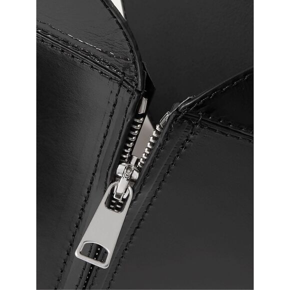 NWT ALEXANDER MCQUEEN Glossed-leather waist belt Size IT36/US0 $2,190